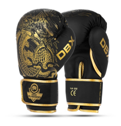 Boxerské rukavice DBX BUSHIDO Gold Dragon