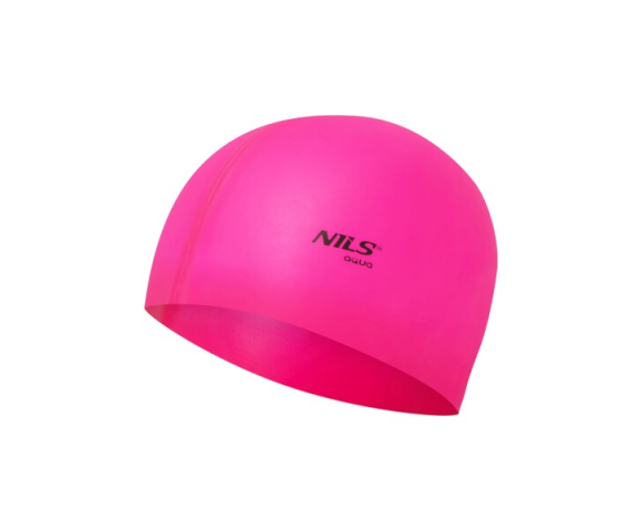 Silikonová čepice NILS Aqua NQC PK01 růžová