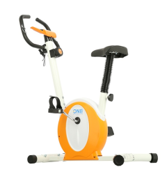 Magnetický rotoped ONE Fitness M8410 bílo-oranžový