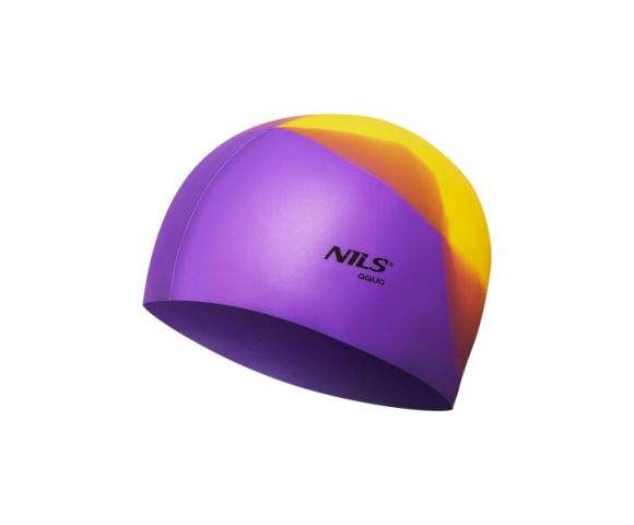 Silikonová čepice NILS Aqua NQC Multicolor M11