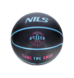 Basketbalový míč NILS NPK271 Buzzer 7 černý