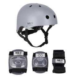 Helma s chrániči NILS Extreme MR290+H230 šedá