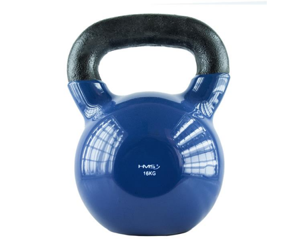 KN 16 KG KETTLEBELL POKRYTÝ VINYLEM HMS