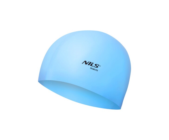 Silikonová čepice NILS Aqua NQC BL01 světlemodrá