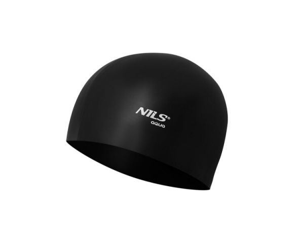 Silikonová čepice NILS Aqua NQC BK01 černá