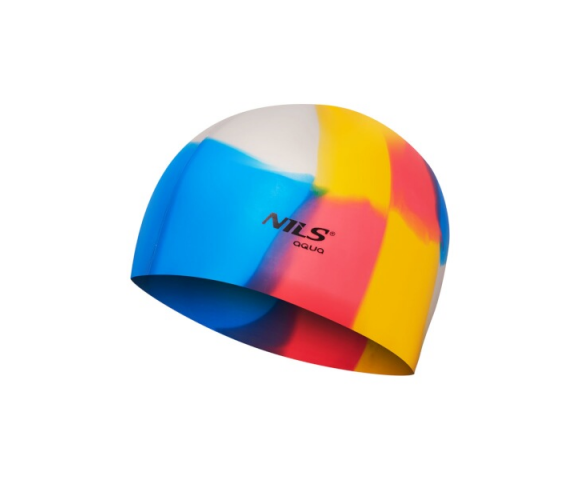 Silikonová čepice NILS Aqua NQC Multicolor M10